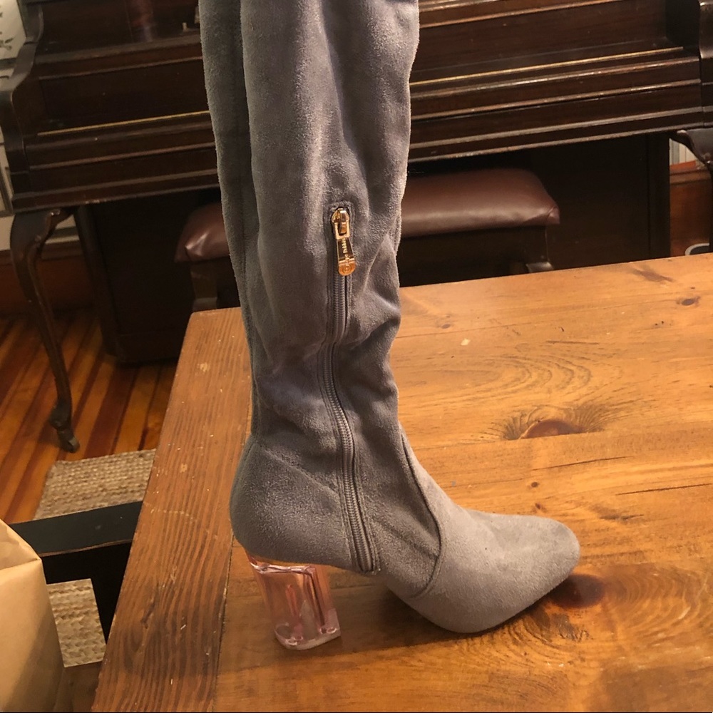 Knee high boots